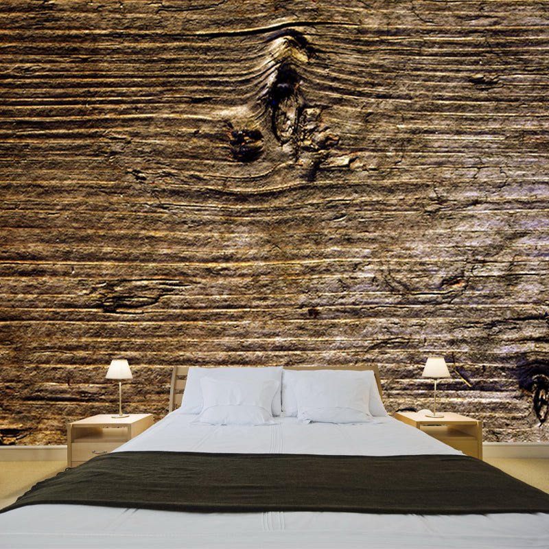 Industrial Wood Texture Wall Mural Decorative Eco-friendly Wall Art