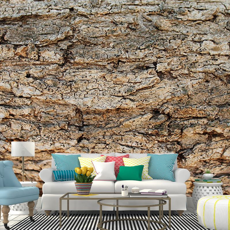 Room Wall Mural Industrial Wood Texture Decorative Eco-friendly Wall Covering