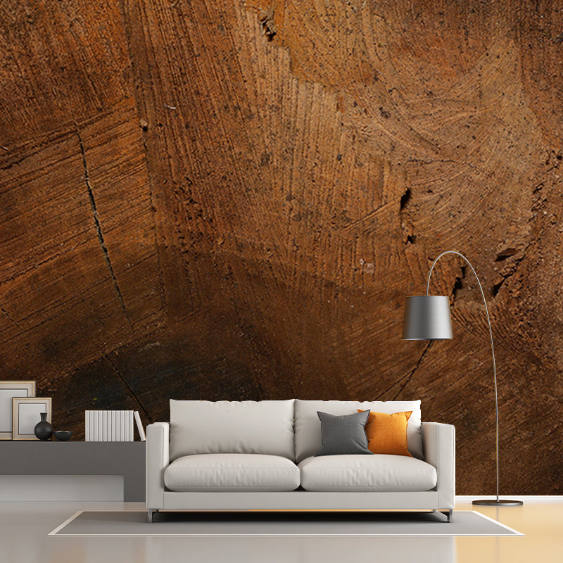 Living Room Wall Mural Industrial Wood Texture Decorative Eco-friendly Wall Covering