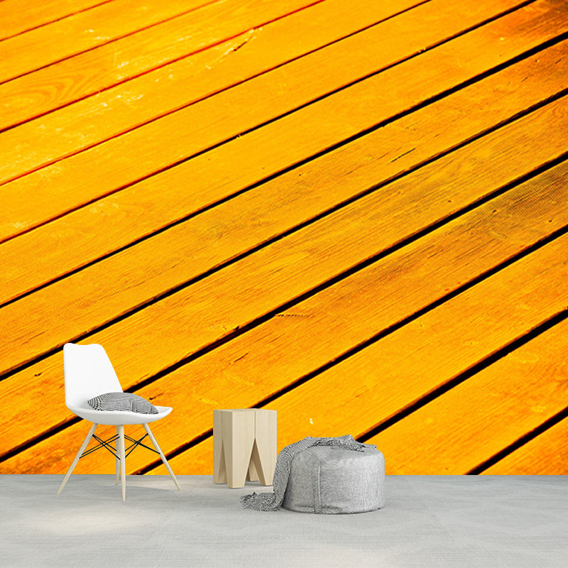 Living Room Wall Mural Industrial Wood Texture Decorative Eco-friendly Wall Covering