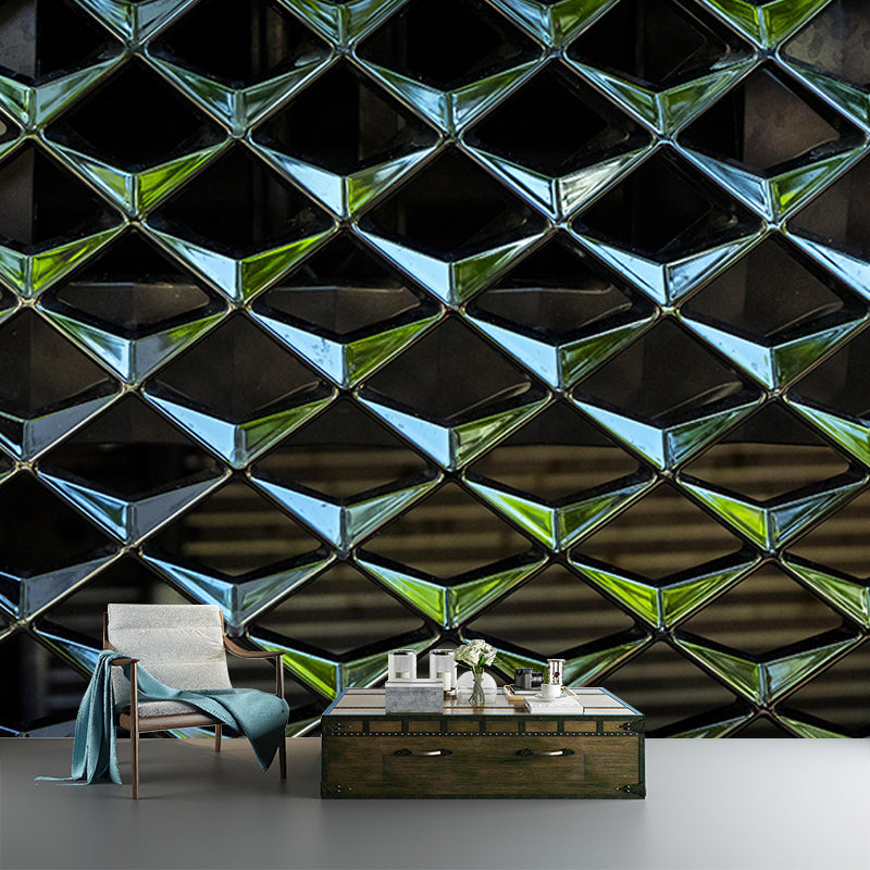 Mildew Resistant Industrial Metal Mural Decorative Eco-friendly Wall Art