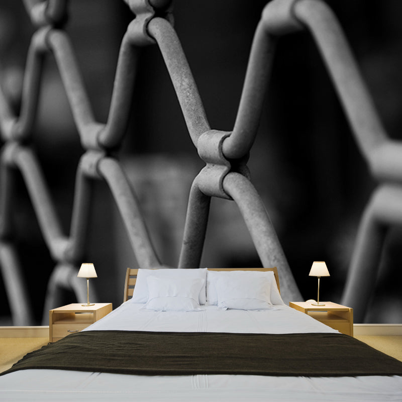 Industrial Metal Mural Decorative Eco-friendly Repair Shop Wall Covering