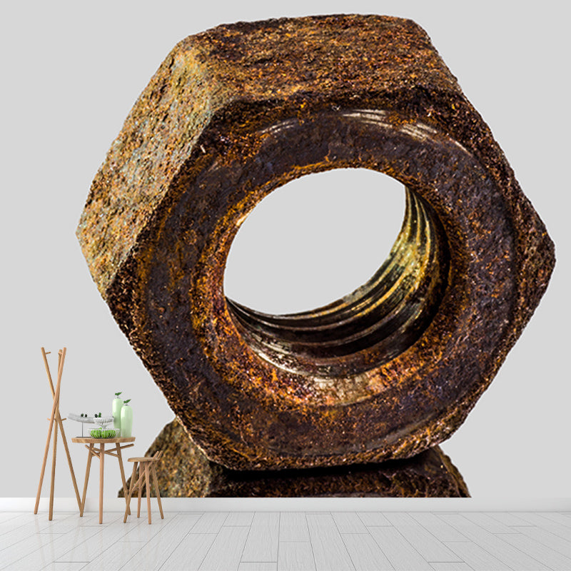 Industrial Metal Mural Decorative Eco-friendly Repair Shop Wall Covering