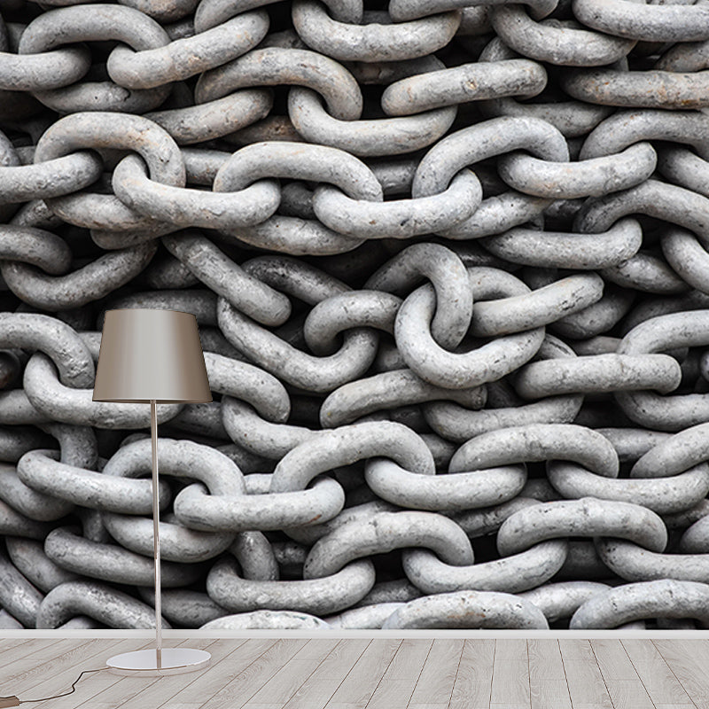 Eco-friendly Wall Mural Wallpaper Industrial Metal Decorative Wall Art