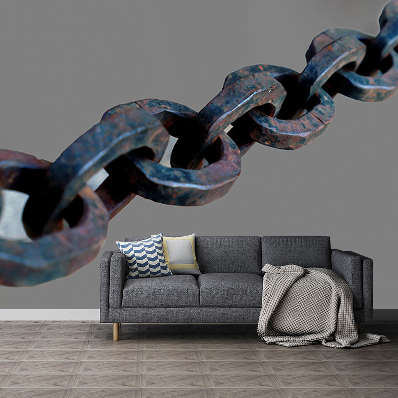 Customized Mural Industrial Metal Decorative Eco-friendly Garage Wall Covering