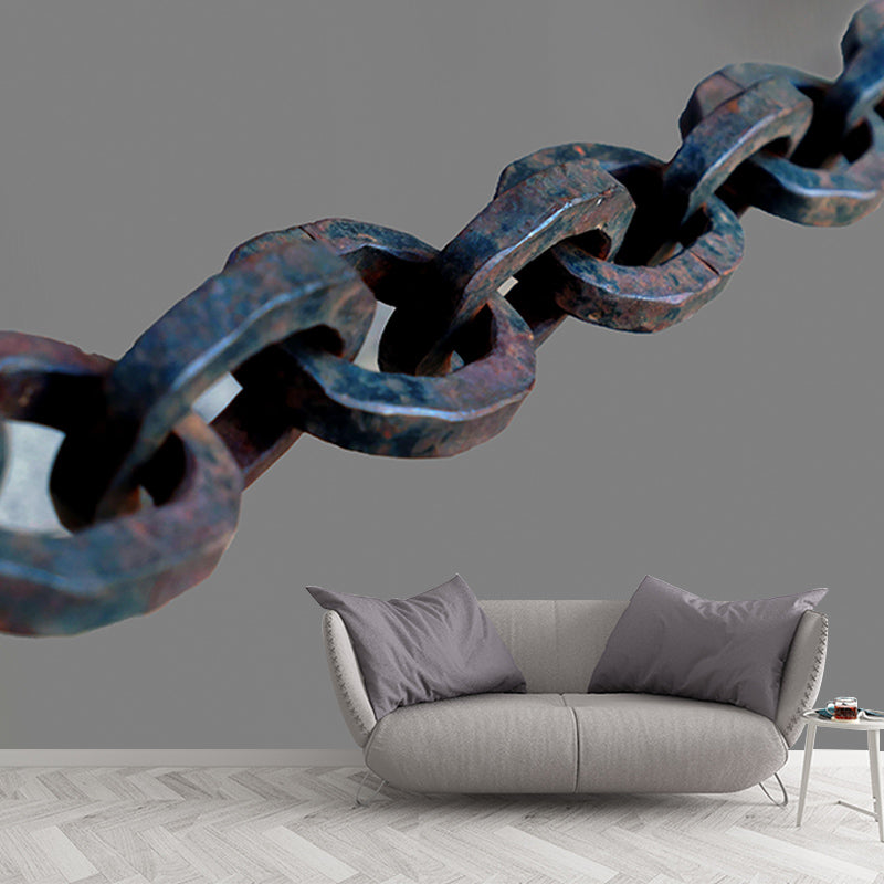 Customized Mural Industrial Metal Decorative Eco-friendly Garage Wall Covering