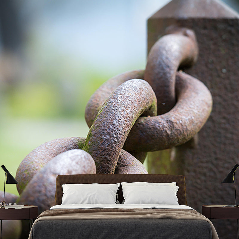 Garage Industrial Style Wall Mural Metal Decorative Eco-friendly Wall Art