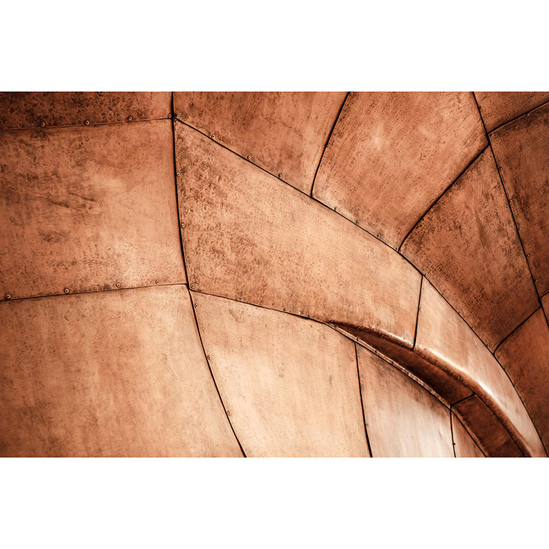 Living Room Wall Mural Industrial Metal Decorative Eco-friendly Wall Covering