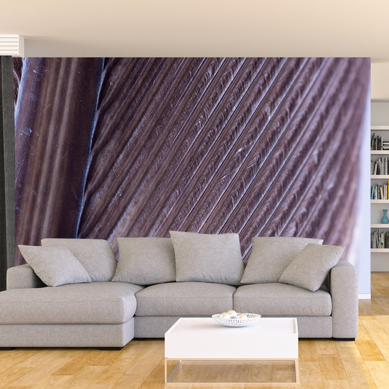 Room Wall Mural Wallpaper Modern Bird Feather Mildew Resistant Wall Decor