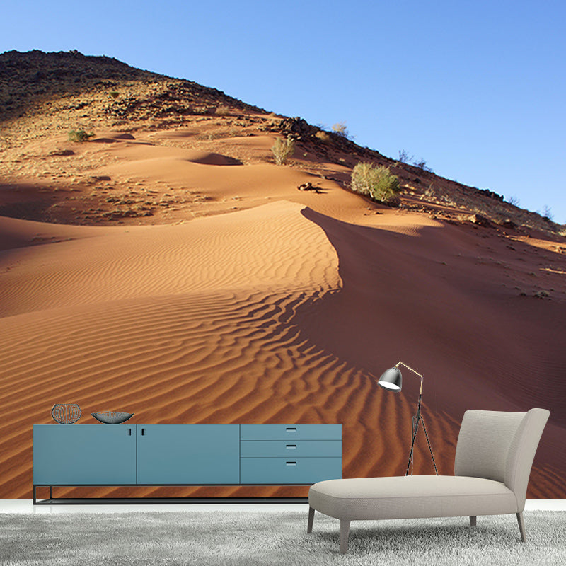 Bathroom Wallpaper Mural Modern Desert Mildew Resistant Wall Decor