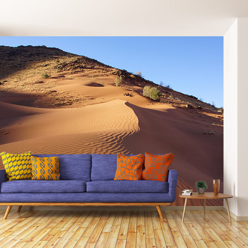 Bathroom Wallpaper Mural Modern Desert Mildew Resistant Wall Decor