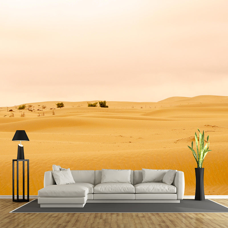 Sitting Room Wall Mural Wallpaper Modern Desert Mildew Resistant Wall Decor