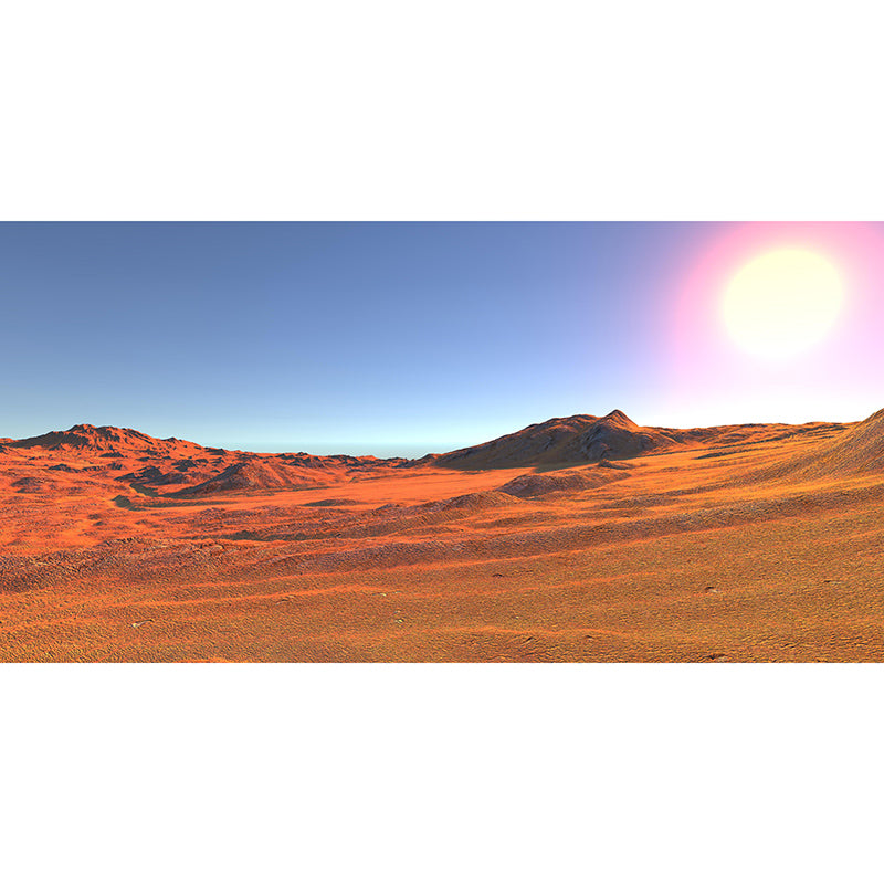 Room Mural Wallpaper Modern Desert Mildew Resistant Wall Decor