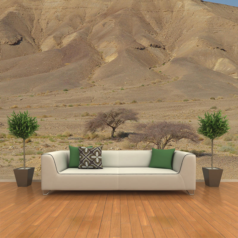 Dining Room Wall Mural Wallpaper Modern Desert Mildew Resistant Wall Decor