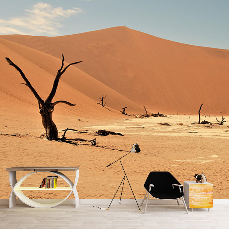 Dining Room Wall Mural Wallpaper Modern Desert Mildew Resistant Wall Decor