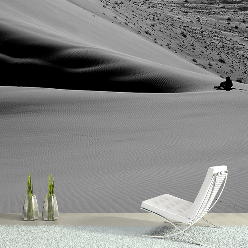 Bedroom Wall Mural Wallpaper Modern Desert Mildew Resistant Wall Decor