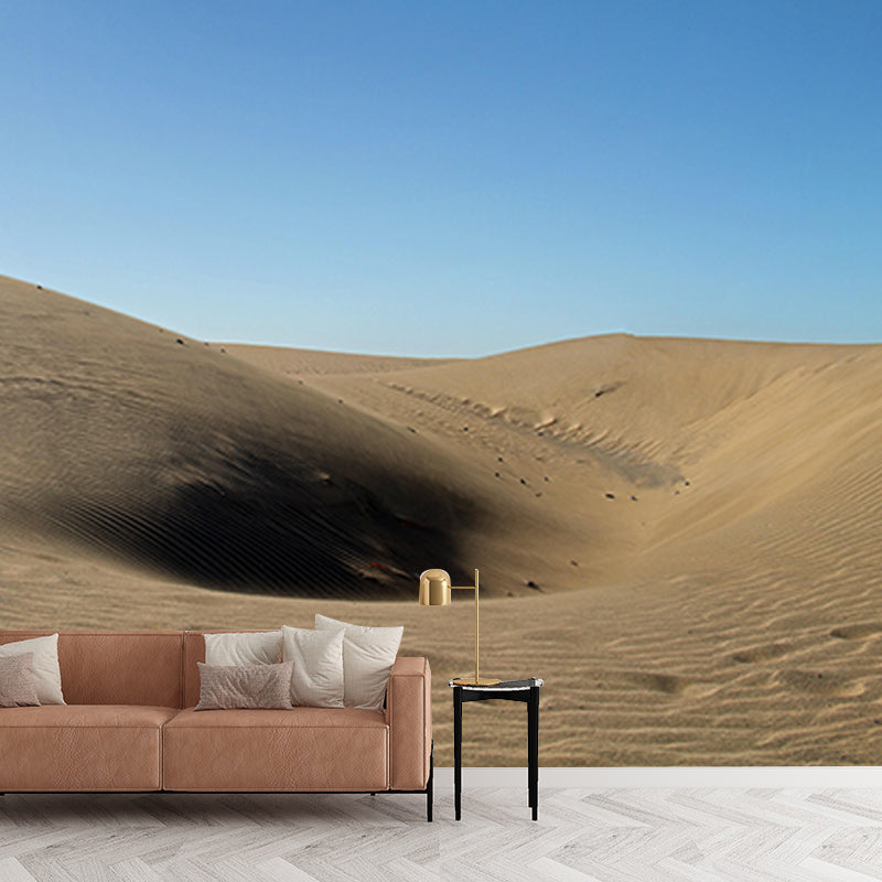 Living Room Wall Mural Wallpaper Modern Desert Mildew Resistant Wall Decor