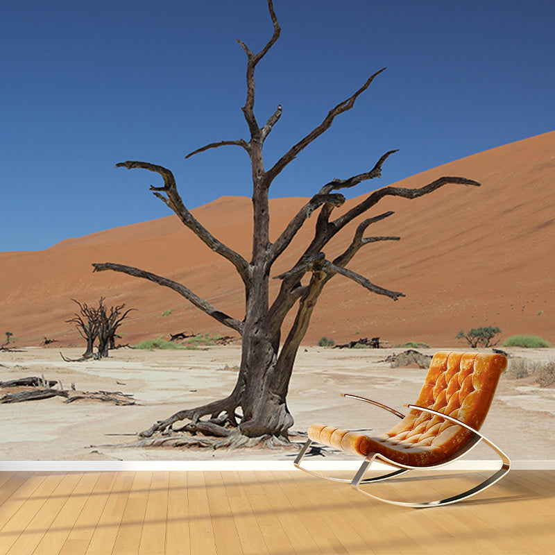 Living Room Wall Mural Wallpaper Modern Desert Mildew Resistant Wall Decor