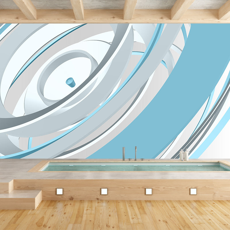 Customized 3D Illusion Mural Illustration Decorative for Decoration