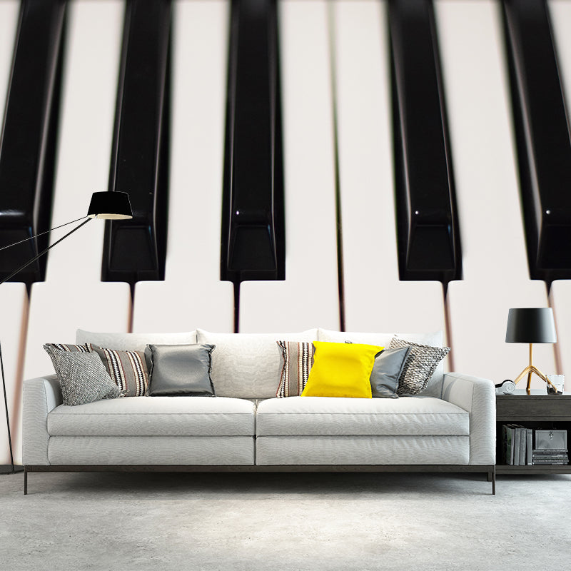 Environment Friendly Piano Mural Photography Decorative for Decoration