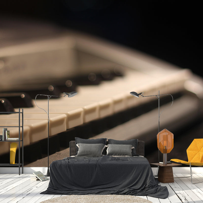 Environment Friendly Piano Mural Photography Decorative for Decoration