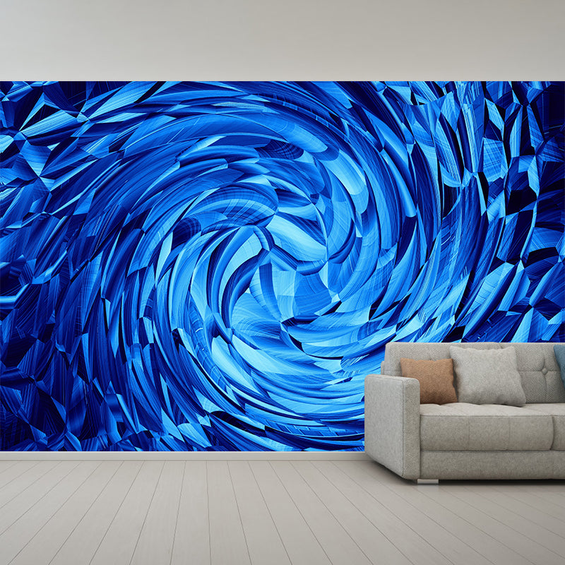 Kleurrijke illustratie muurschildering abstract decoratief milieuvriendelijk voor kamer