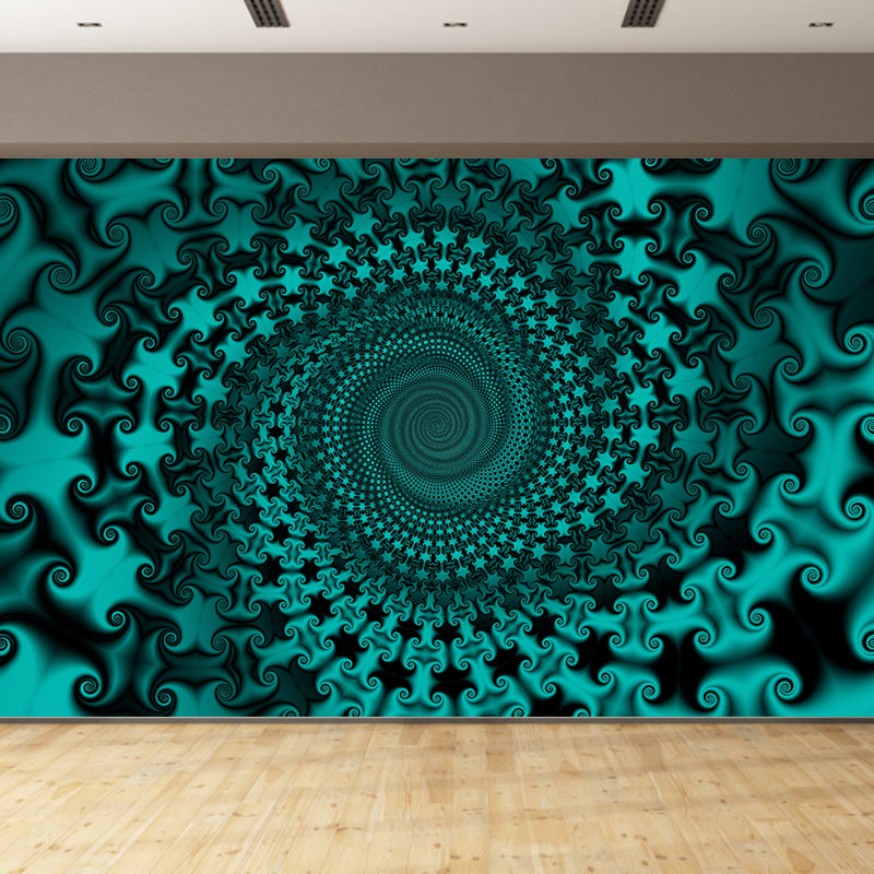 Kleurrijke illustratie muurschildering abstract decoratief milieuvriendelijk voor kamer