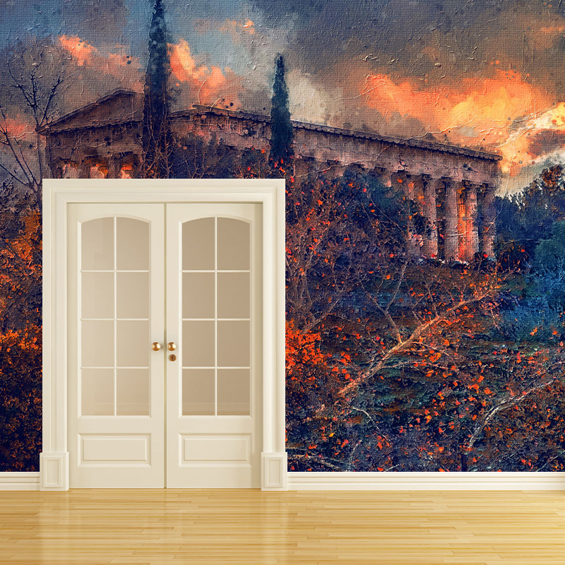 Eco-friendly Illustration Mural Painting Decorative for Room