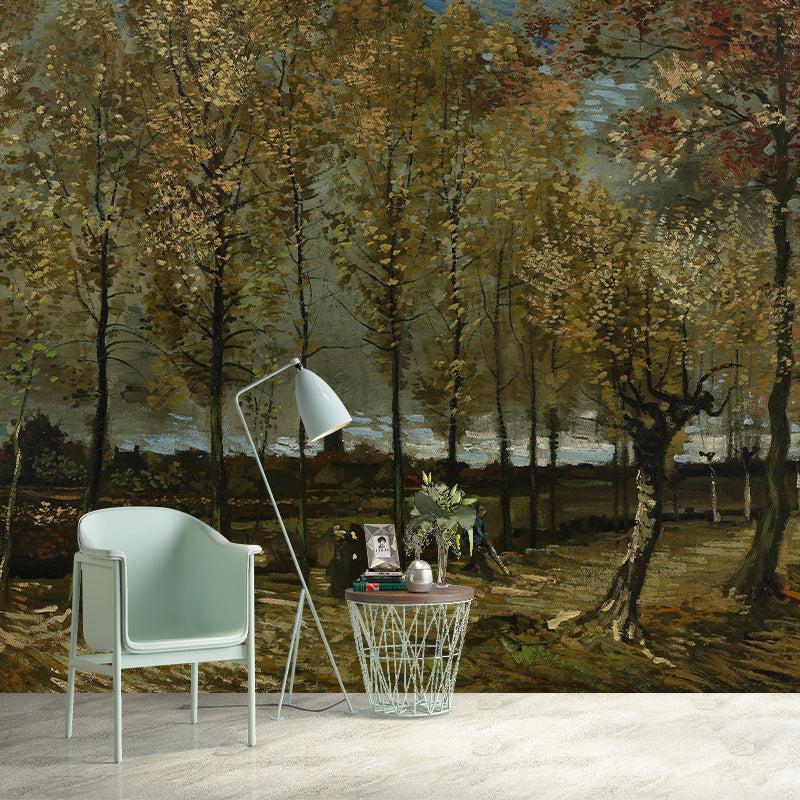 Peinture murale décorative de couleurs vives, écologique pour la décoration murale