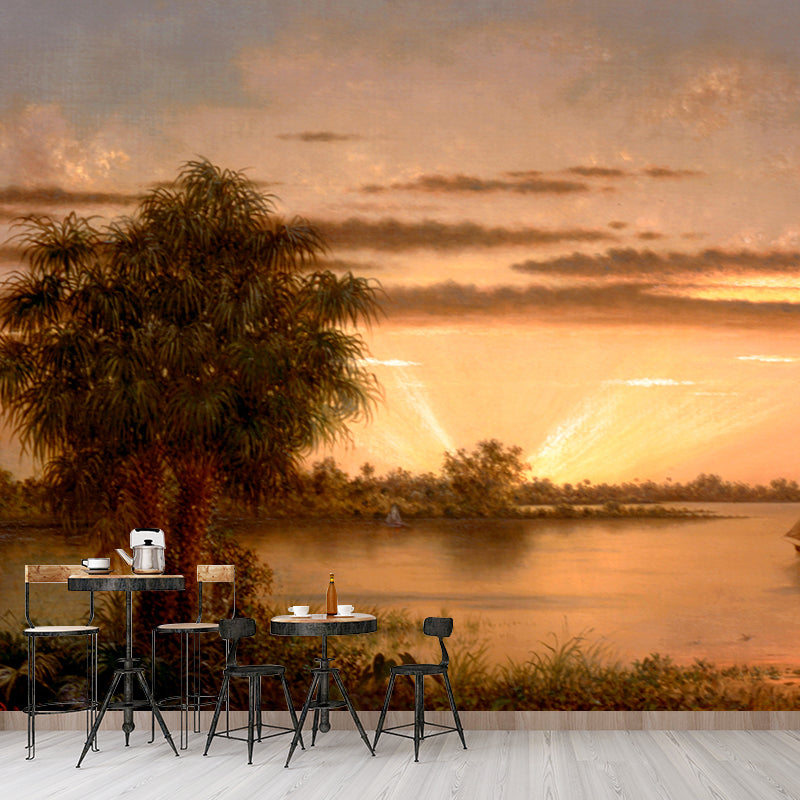 Customized Painting Illustration Mural Decorative Eco-friendly for Room