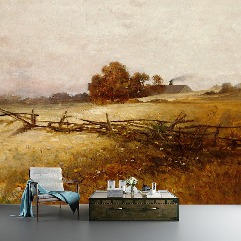 Customized Painting Illustration Mural Decorative Eco-friendly for Room