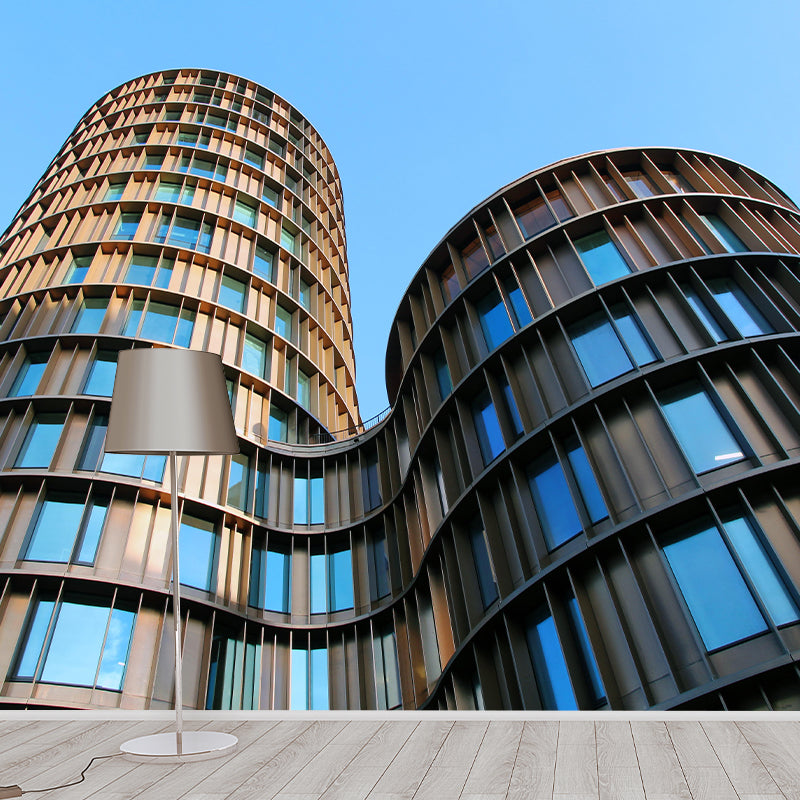 Huge Architecture Photography Mural Decorative Eco-friendly for Room