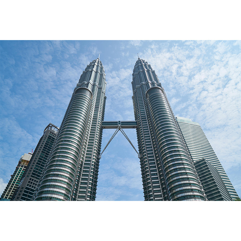 Huge Architecture Photography Mural Decorative Eco-friendly for Room