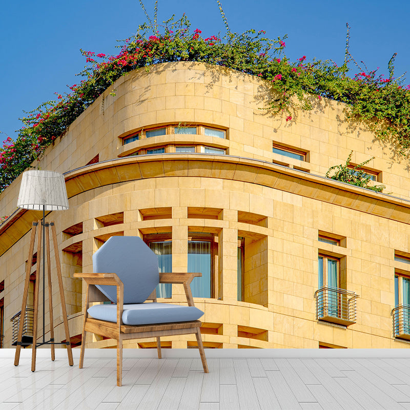 Building Photography Wall Mural Decorative Eco-friendly for Home