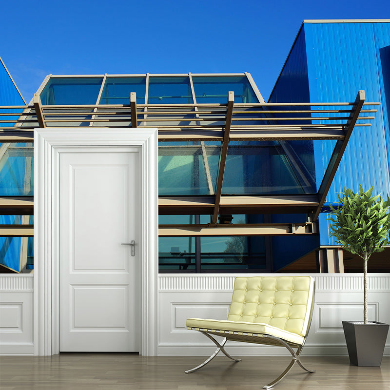 Customized Mural Architecture Photography Eco-friendly for Home Decor