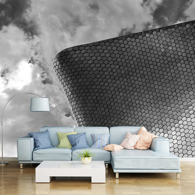 Customized Mural Architecture Photography Eco-friendly for Home Decor