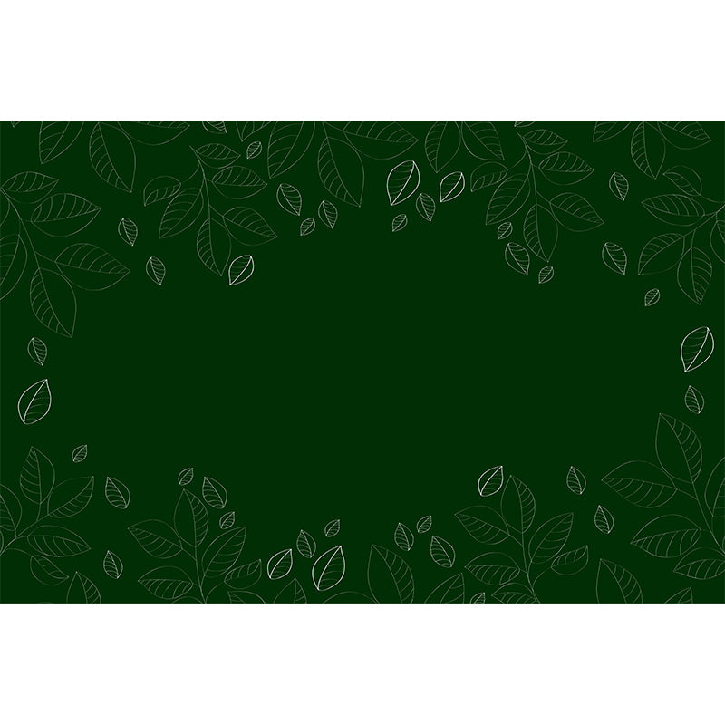 Customized Illustration Wall Mural Tropical Plant Eco-friendly for Bedroom