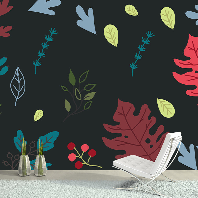 Tropical Plants Mural Decorative Eco-friendly for Home Decor