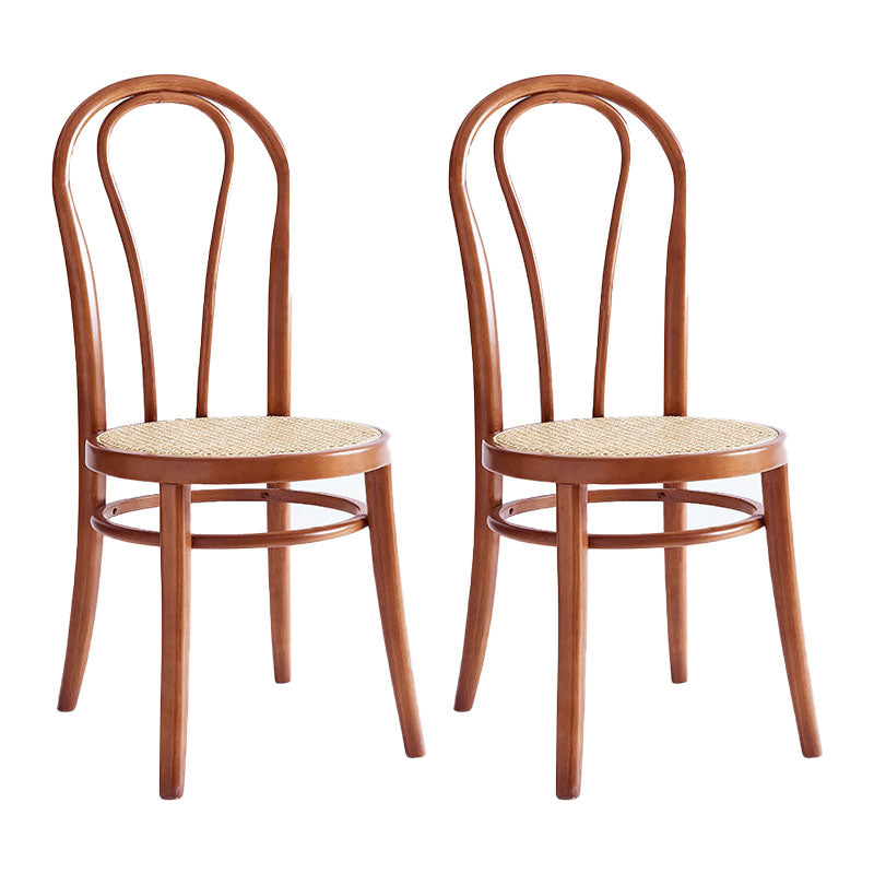 Sillas tradicionales de madera para interiores y exteriores Silla auxiliar con respaldo Windsor