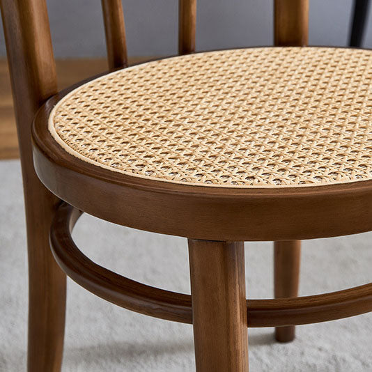 Sillas tradicionales de madera para interiores y exteriores Silla auxiliar con respaldo Windsor