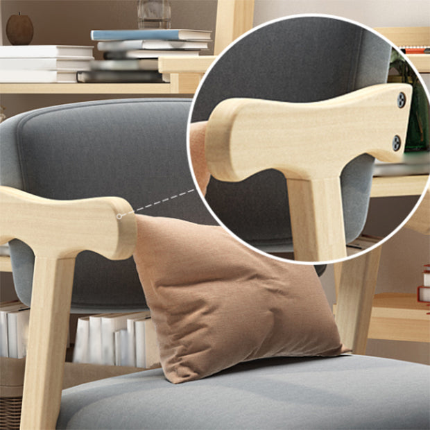 Sillón de madera contemporáneo para interiores y exteriores, sillón con respaldo abierto