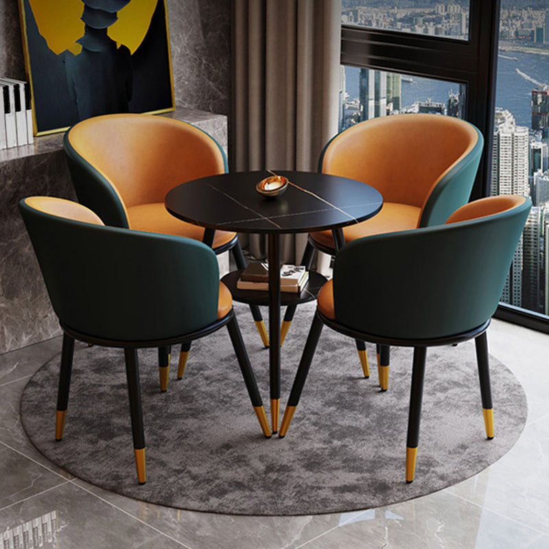 Round Dining Site Table Traditional Luxury 4-foot Stone Home Furniture