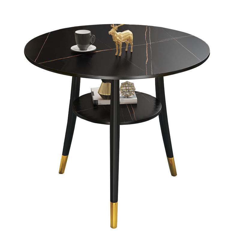 Round Dining Site Table Traditional Luxury 4-foot Stone Home Furniture