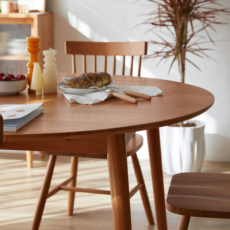 Round 4 Legs Home Furniture Solid Wood Dining Room Collection for Dining Room
