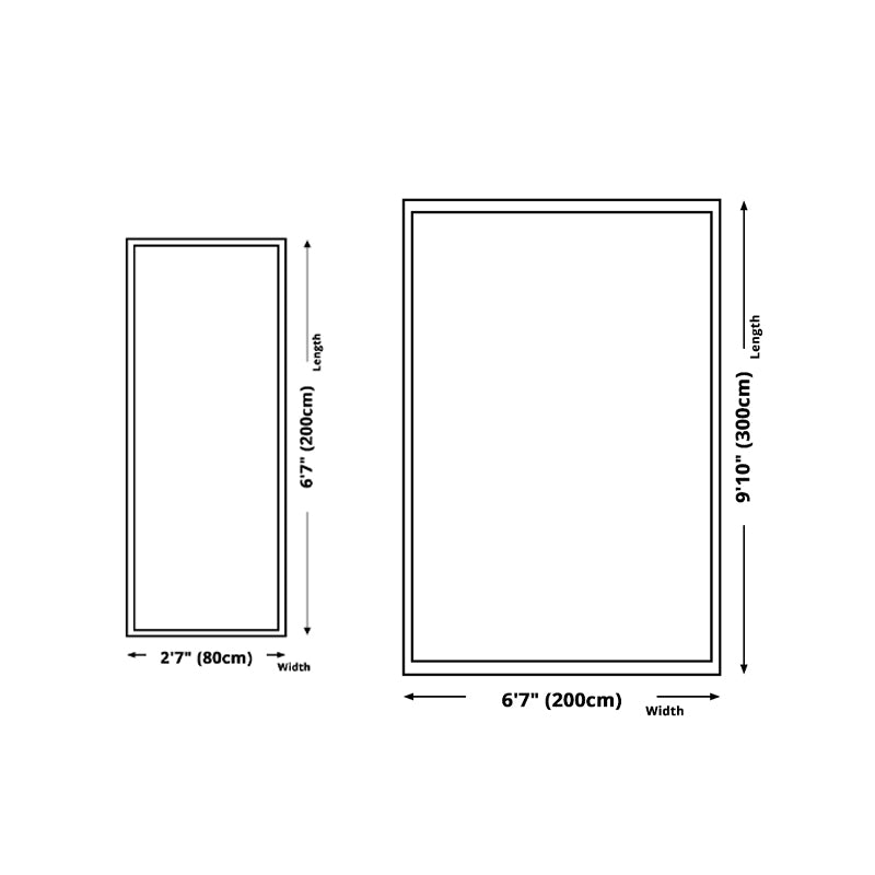 Light Color Abstract Carpet Polyester Modern Carpet Washable Carpet for Living Room