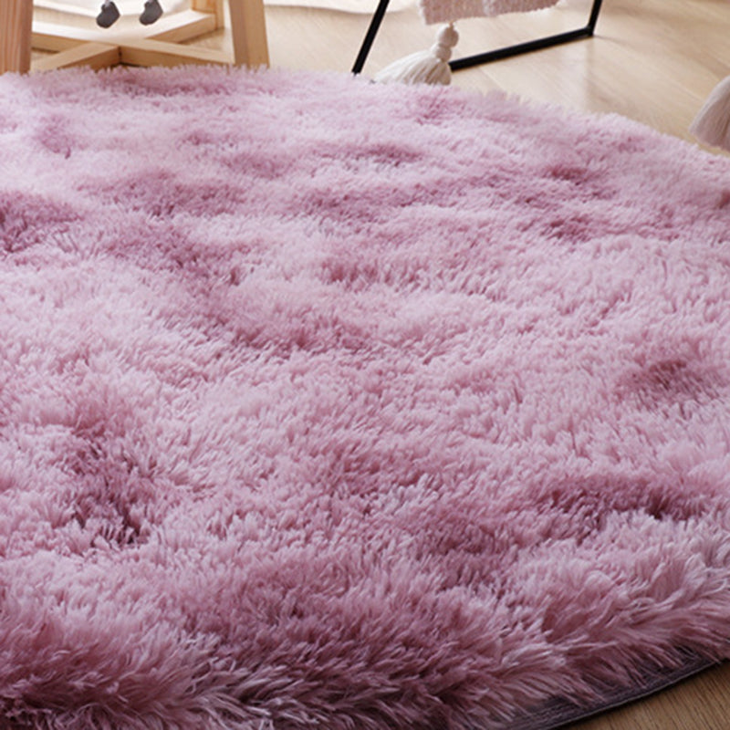 Round Area Rug Polyester Tapijt binnen Tapijt voor slaapkamerdecoratie