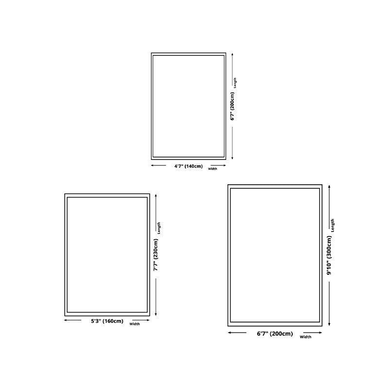 Zeitgenössischer Farbblock Teppichpolyester Teppich Fleckenfestem Teppich für Wohnkultur