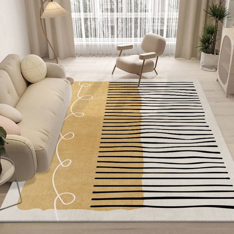 Morandi Nordic Rug Living Room Rug Stain Resistant Carpet for Home Decor