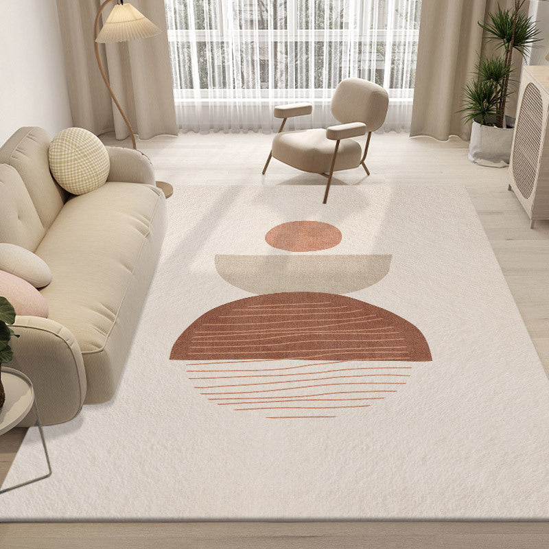 Morandi Nordic Rug Living Room Rug Stain Resistant Carpet for Home Decor