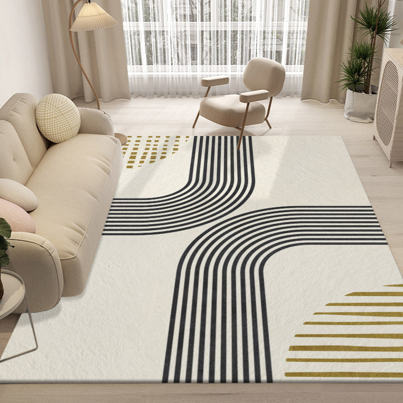 Morandi Nordic Rug Living Room Rug Stain Resistant Carpet for Home Decor